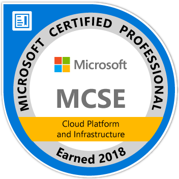 MCSE Cloud Platform and Infrastructur